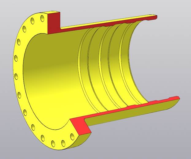 Фланец воротниковый стеклопластиковый СОТ-У-Ф